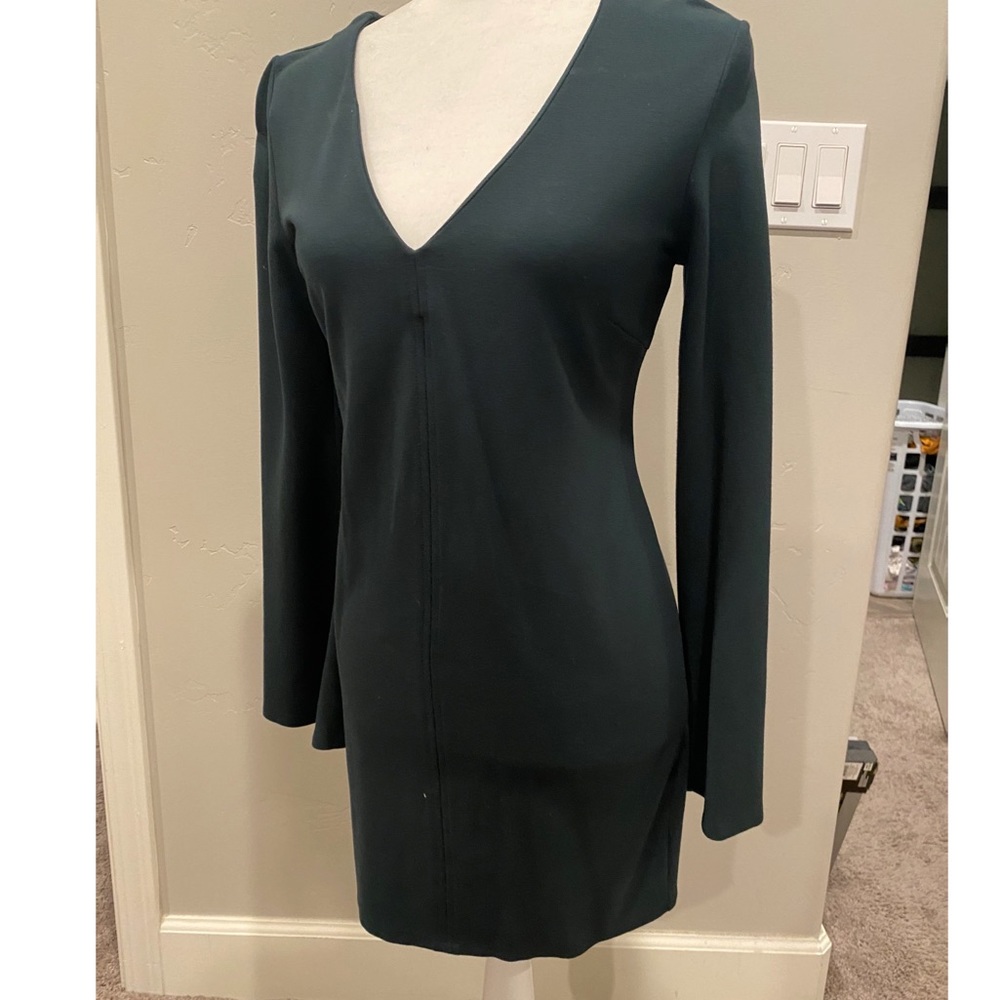 Hunter green dress